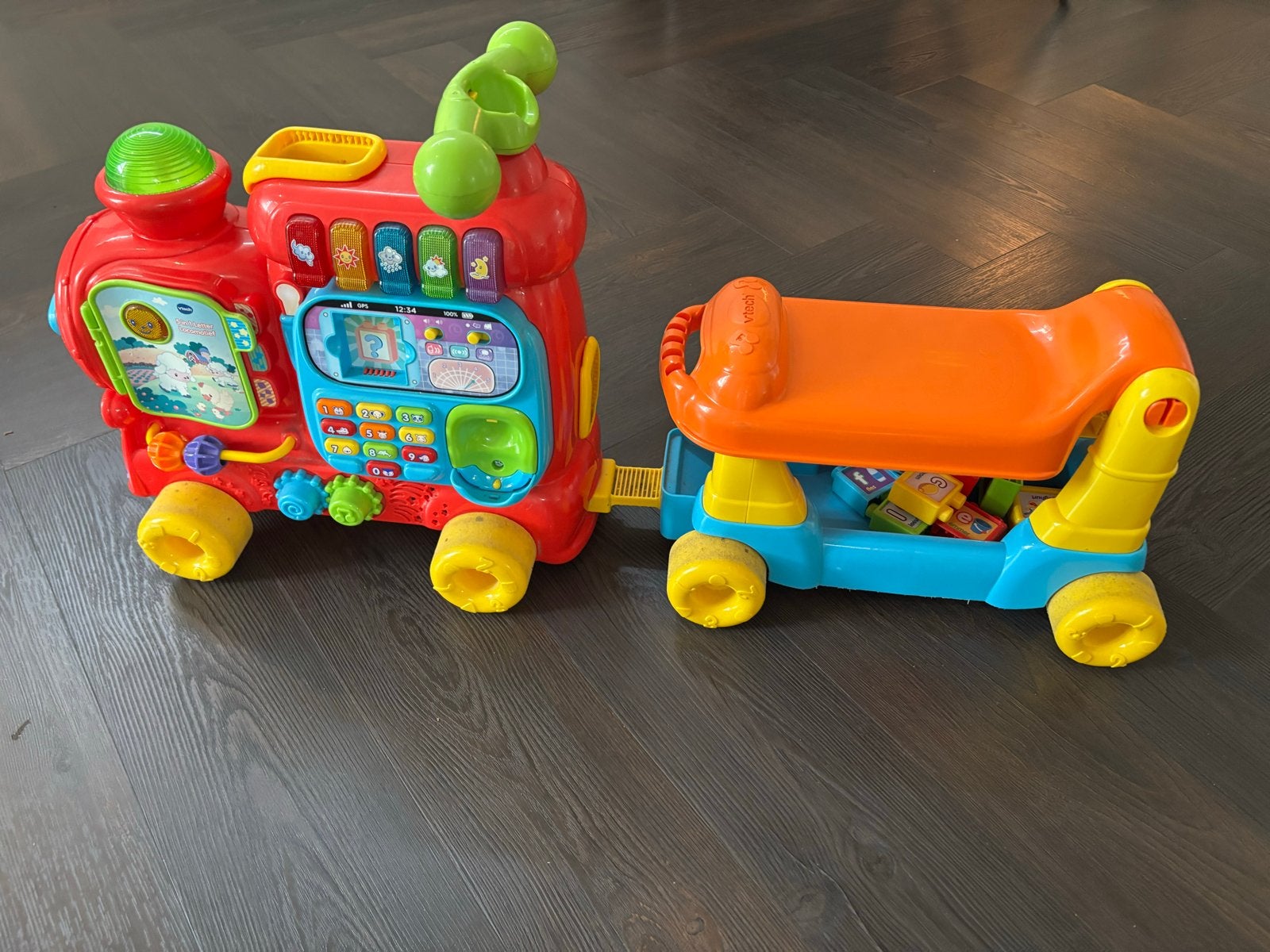 VTech Rijd & Leer Letterlocomotief - Werkt perfect!, Ophalen, Zo goed als nieuw, Overige typen, Met licht