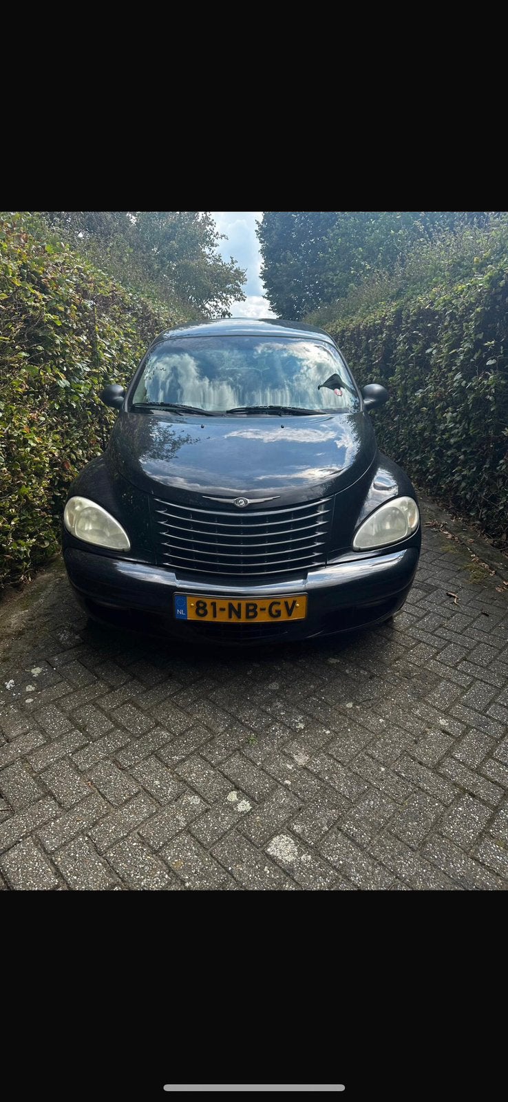 Chrysler PT Cruiser 2.0 I 16V 2003 Zwart, Auto's, Chrysler, Voorwielaandrijving, 4 cilinders, Zwart, Handgeschakeld