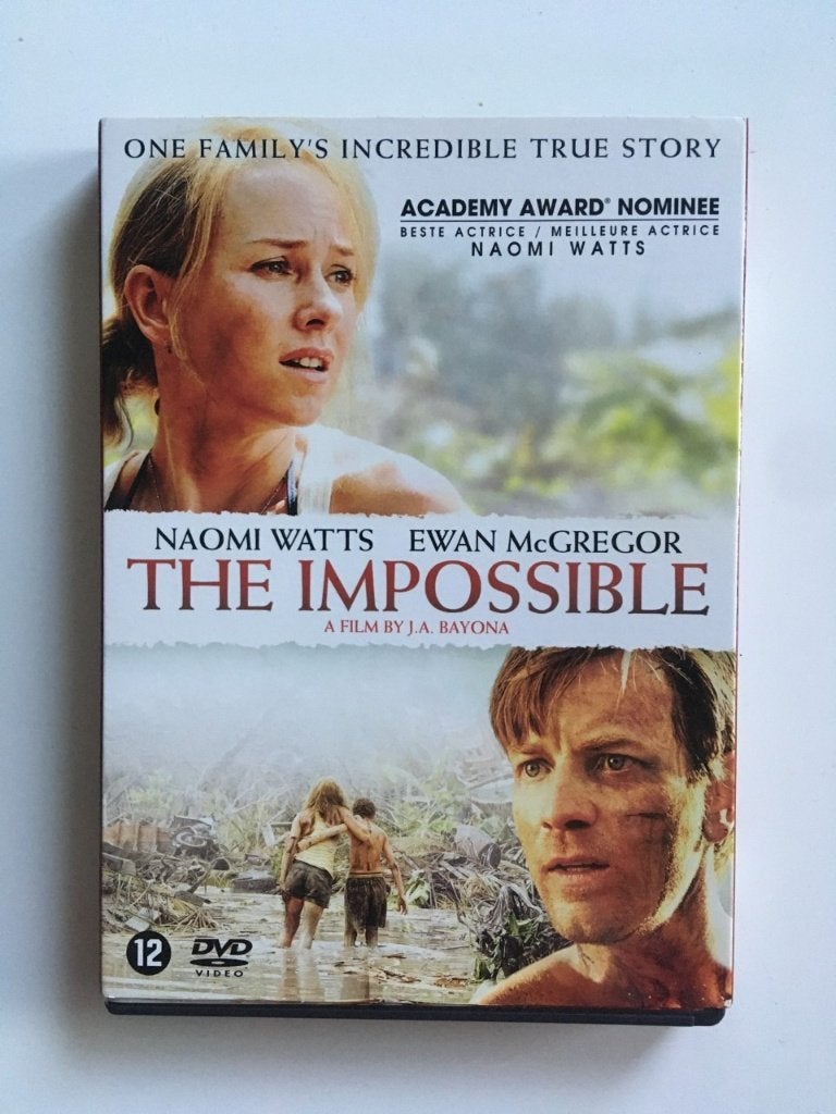 Dvd the impossible, Vanaf 12 jaar, Ophalen of Verzenden, Gebruikt