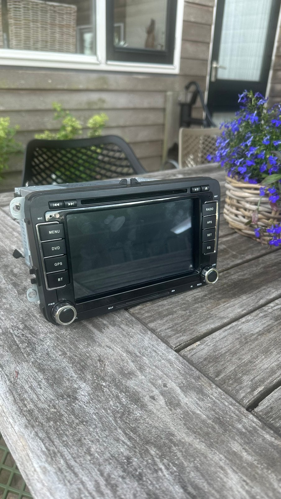 Radio scherm voor Golf 6, Auto diversen, Autoradio's, Ophalen of Verzenden, Zo goed als nieuw