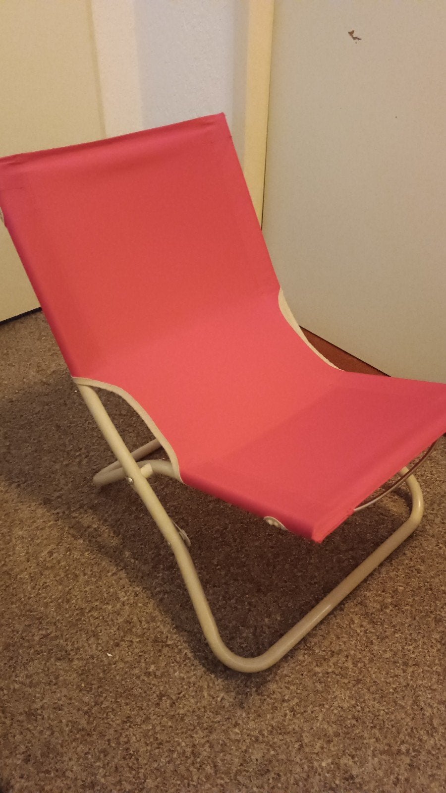 Roze strandstoeltje, Ophalen, Nieuw, Aluminium