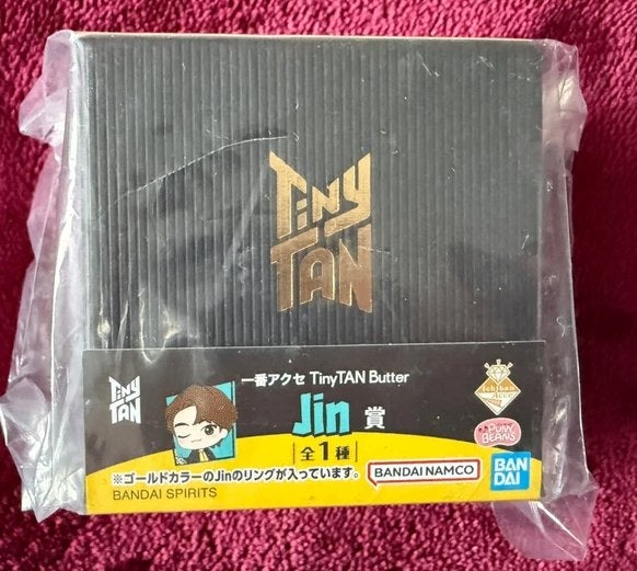 BTS Jin TinyTan official merch gold ring Ichiban kuji, Ophalen of Verzenden, Nieuw, Gebruiksvoorwerp