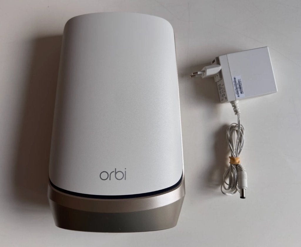 Netgear Orbi 960 Serie Quad-band Wifi 6E mesh Satelliet Wit, Ophalen of Verzenden, Gebruikt, Netgear