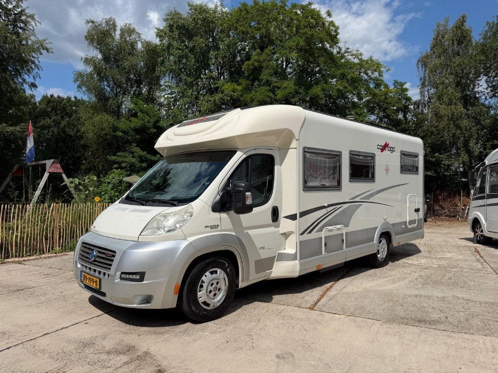 Fraaie Carthago Chic C-line Automaat, enkele bedden,2x airco, Automaat, Fiat, Bedrijf, Diesel