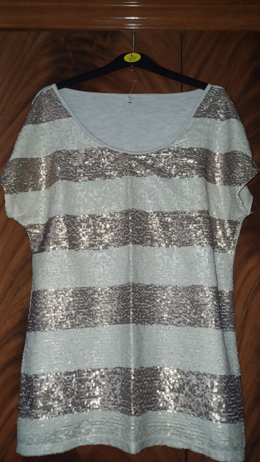 Mooi t-shirt, Soyaconcept, Beige, Maat 42/44 (L), Ophalen of Verzenden