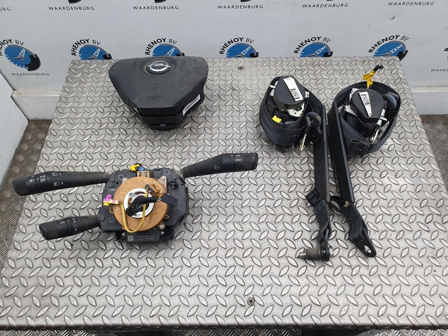 OPEL COMBO AIRBAG SET 95513081, 95516723, 95509572 2017, Ophalen of Verzenden, Gebruikt, ARN erkend
