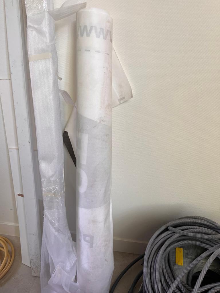 Dakfolie waterdicht, Ophalen, Nieuw, 5 tot 10 m², Doek