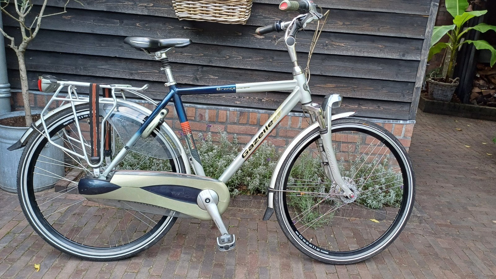 Als nieuw Gazelle Orange 💯% OK! H53cm Nexus8, Ophalen, Versnellingen, Zo goed als nieuw, Schijfrem
