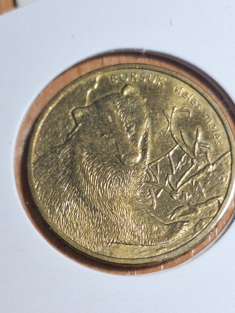 POLEN 2 zlote 2011, Borsuk (#107), Ophalen of Verzenden, Polen, Losse munt