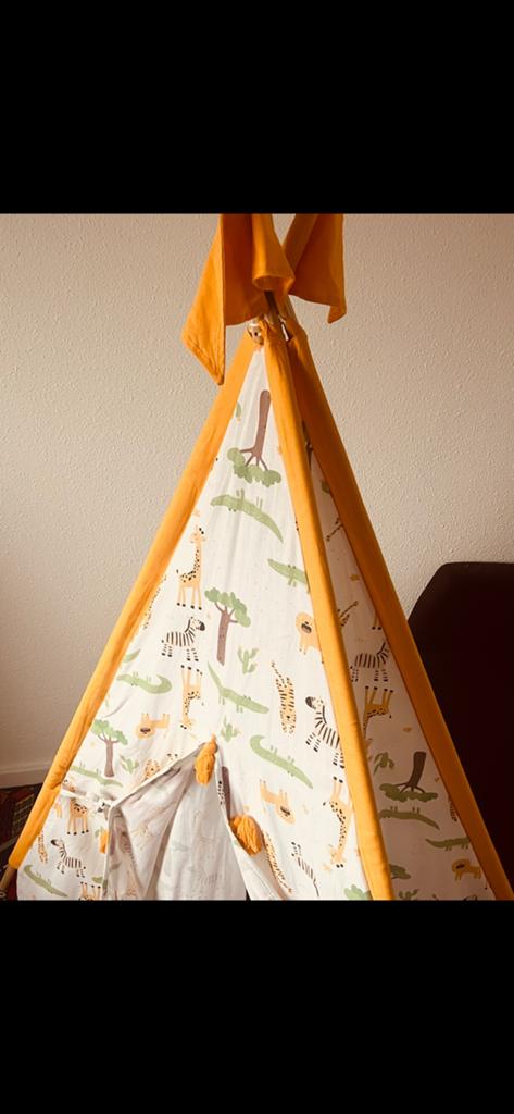 Tipi tent, Ophalen