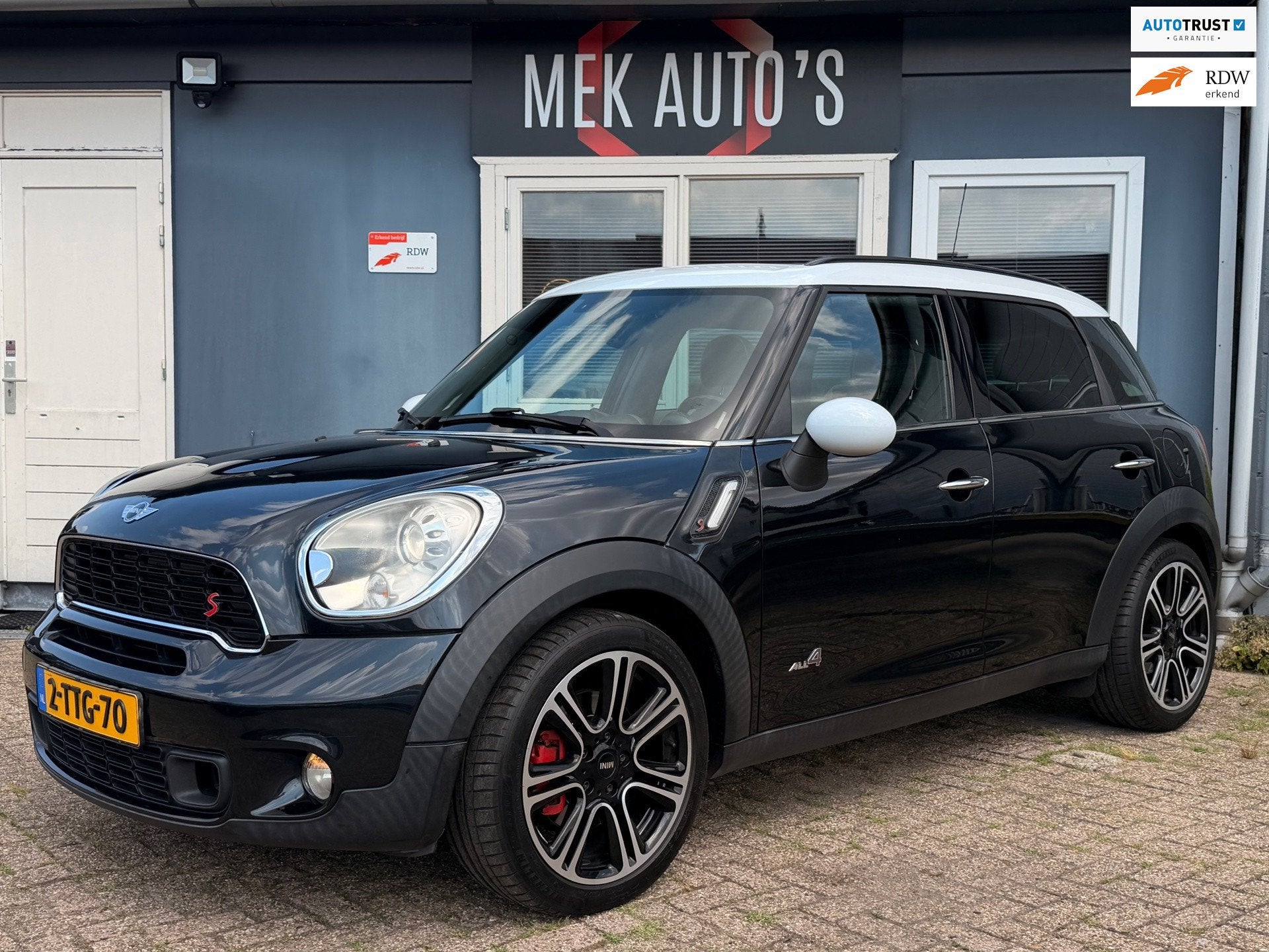 Mini Mini Countryman 1.6 Cooper S ALL4 Chili|Pano|Harmon|Kar, Auto's, Euro 5, 1380 kg, Gebruikt, Zwart