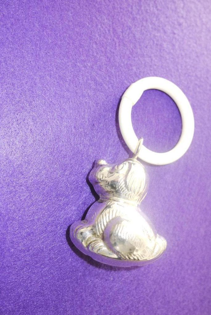 Antiek bijtring zilver ? Hond zeer oud, Ophalen of Verzenden