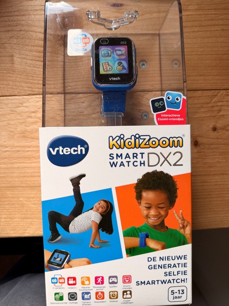 Vtech kidizoom horloge, Ophalen of Verzenden, Nieuw, Blauw, Jongen of Meisje