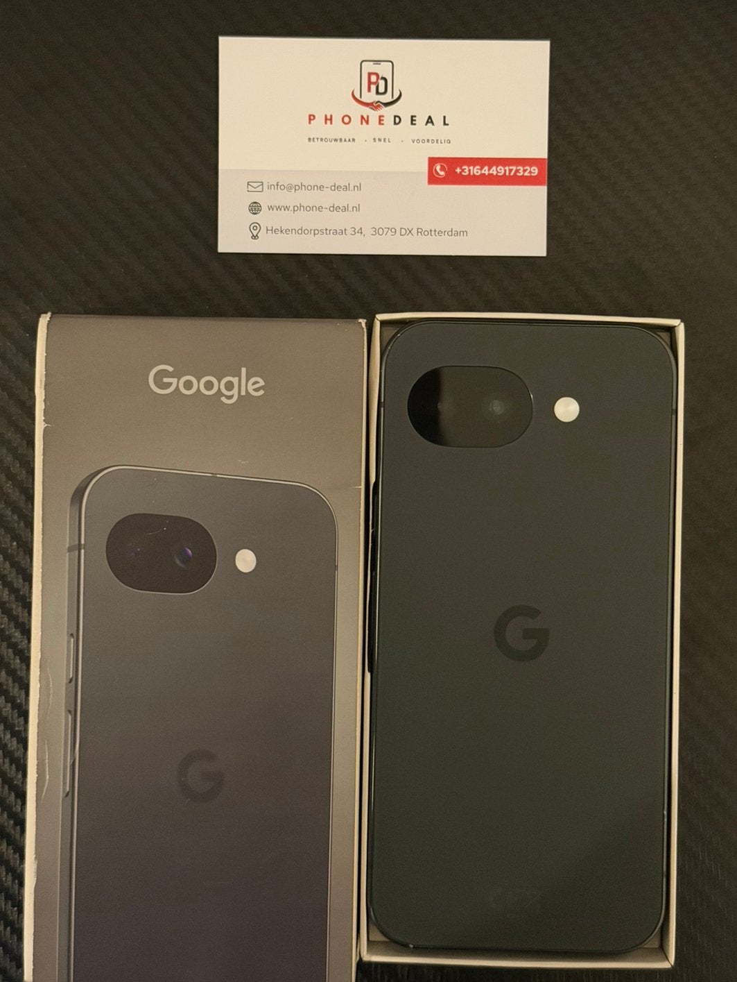 Foto 2 van Google pixel 10A 128 gb zwart Factuur + Garantie