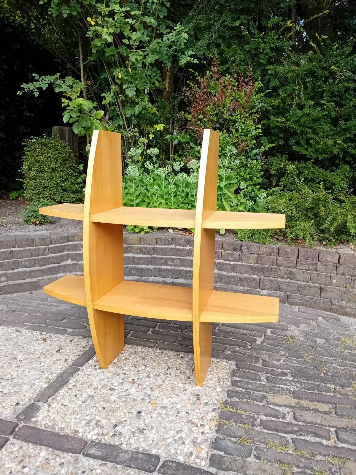 Houten boekenrek. maat: 80 cm h, 80 cm br en 25 cm diep, Huis en Inrichting, Kasten | Overige, Ophalen, Gebruikt