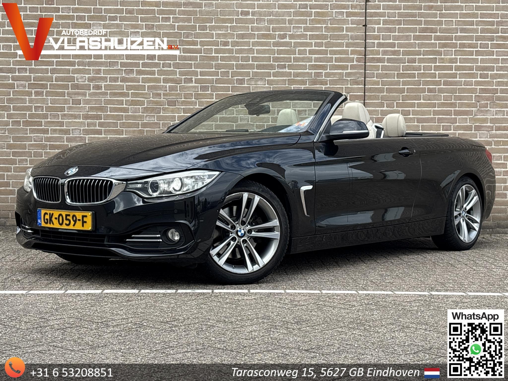 BMW 4-serie Cabrio 428i High Executive | Camera | Cruise | L, Auto's, BMW, Automaat, 745 kg, Gebruikt, Cabriolet