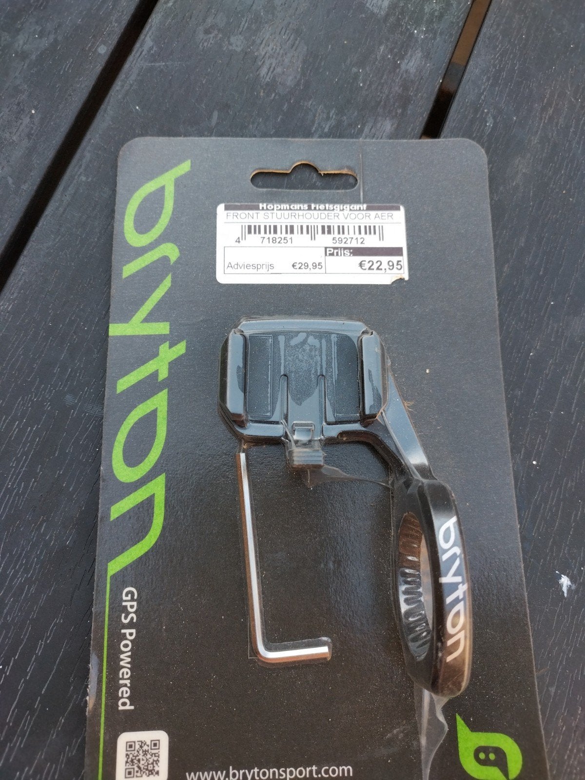 Bryton Front Stuurhouder AERO60 GPS, Ophalen of Verzenden, Nieuw