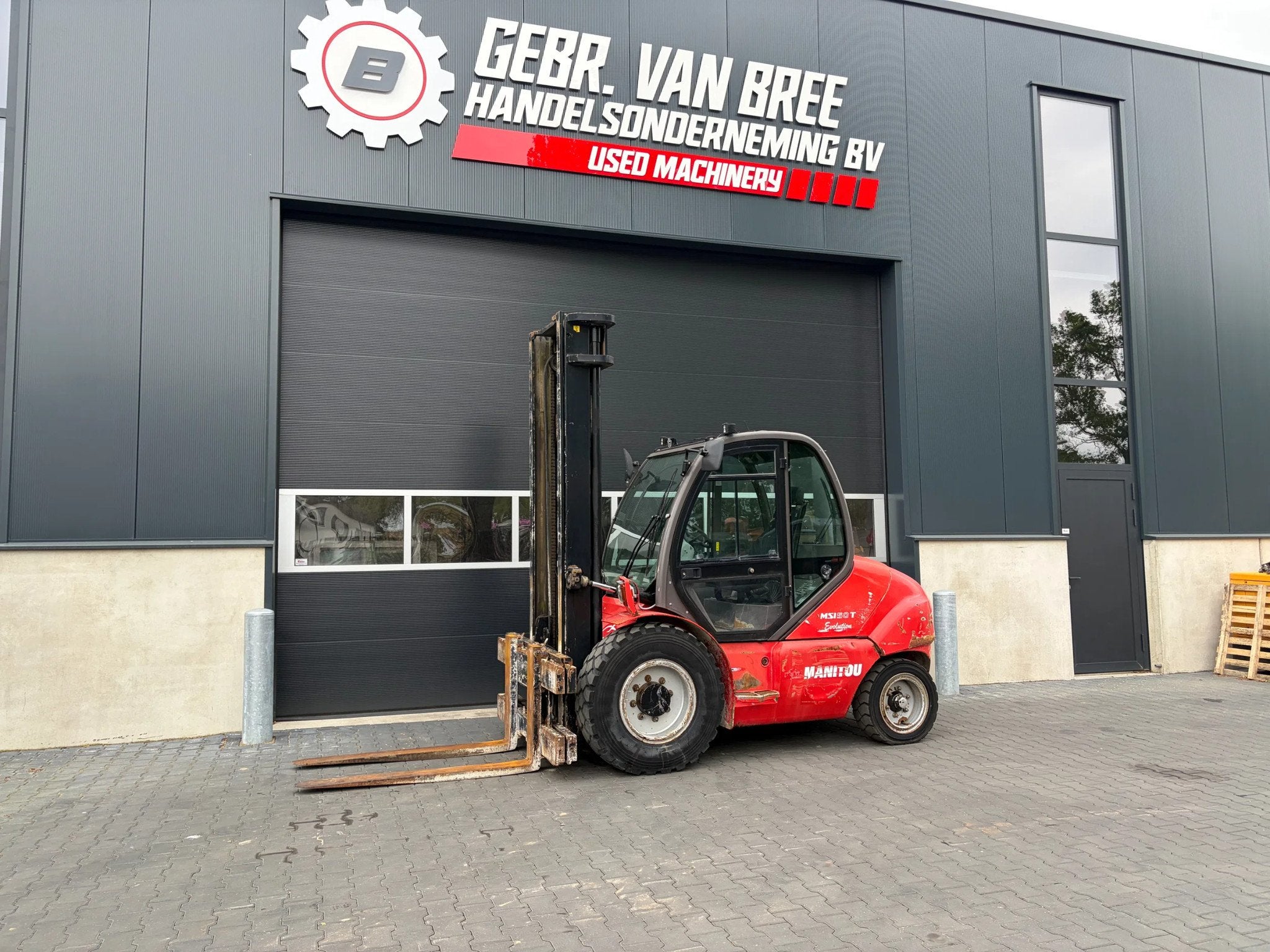 Manitou MSI50T ruwterrein heftruck (bj 2014), Overige aandrijving, Heftruck, Manitou