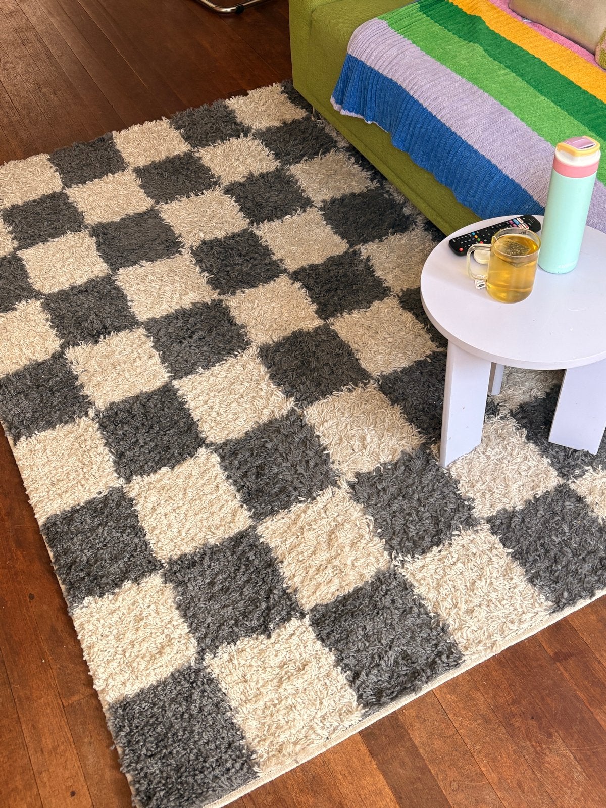 Kleed 140x200 van Rugvista - Zo goed als nieuw, Ophalen, 100 tot 150 cm, Wit, Zo goed als nieuw