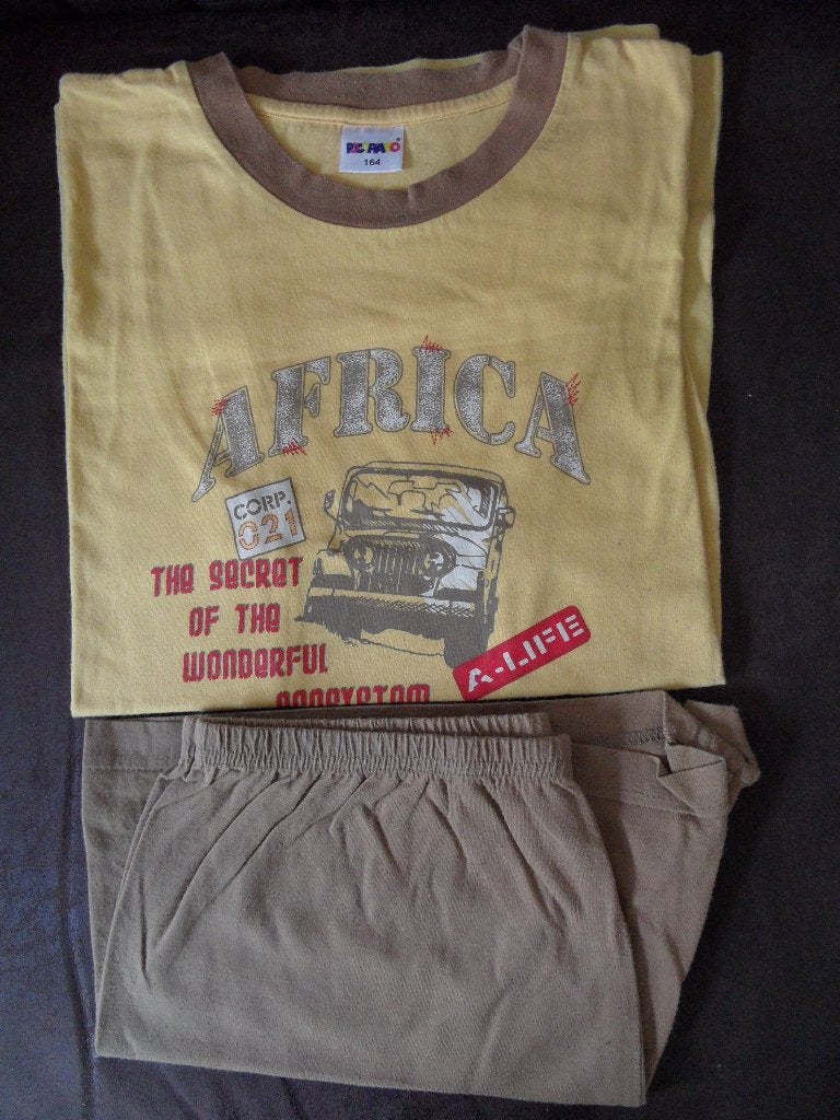 Pyjama maat 164, Ophalen of Verzenden, Zo goed als nieuw, Jongen of Meisje, Nacht- of Onderkleding