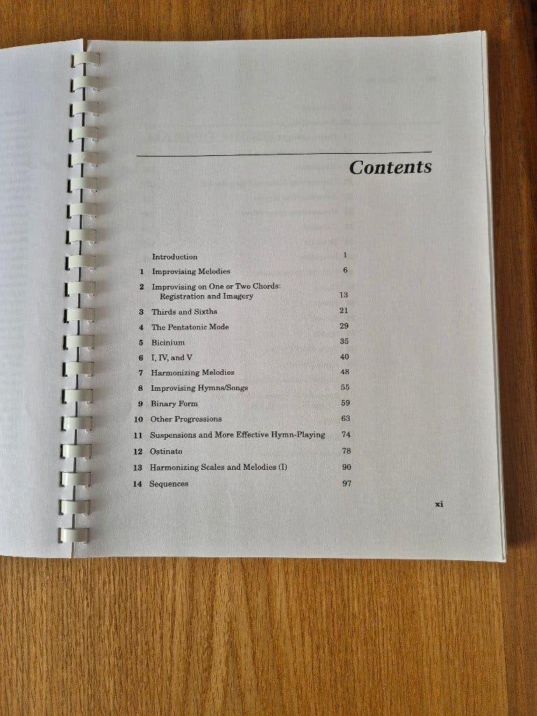 Boek Improvisation for organists, Instrument, Verzenden, Jan Overduin, Zo goed als nieuw