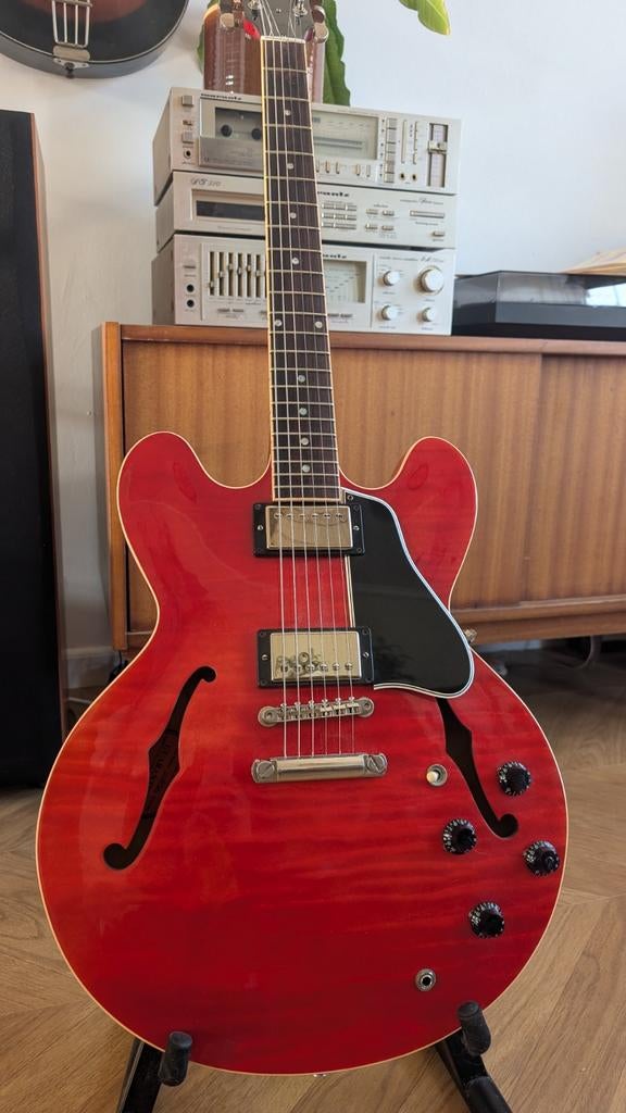 Gibson ES-335 DOT Custom Shop 2012, Muziek en Instrumenten, Ophalen, Zo goed als nieuw, Semi-solid body, Gibson