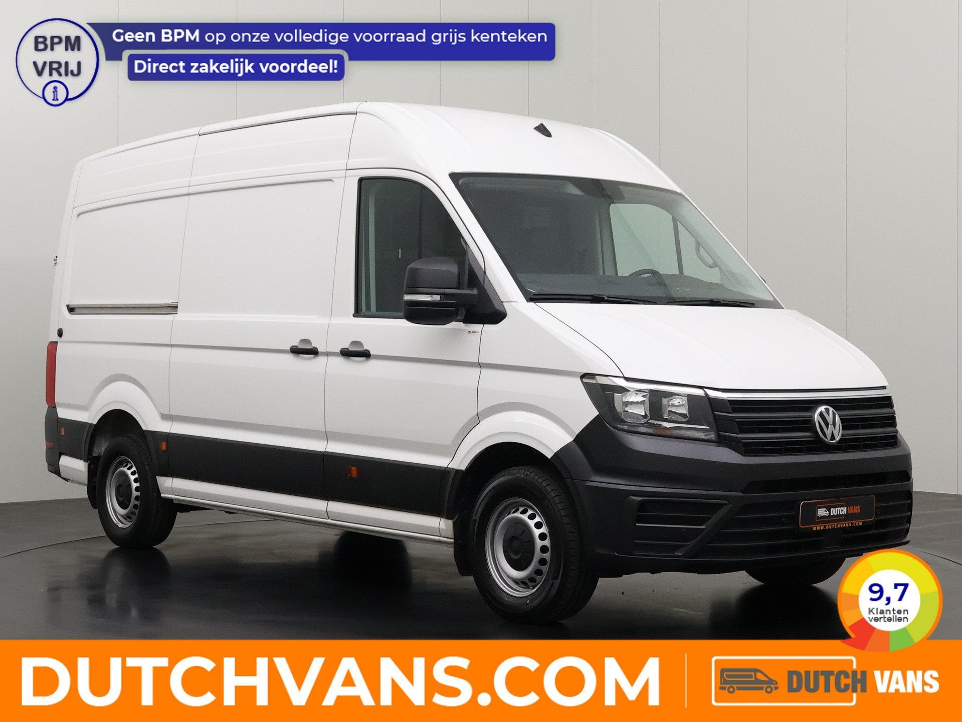 Volkswagen Crafter 2.0TDi 177PK DSG Automaat L3H3 | Standkac, Automaat, Dealer onderhouden, Gebruikt, Euro 6
