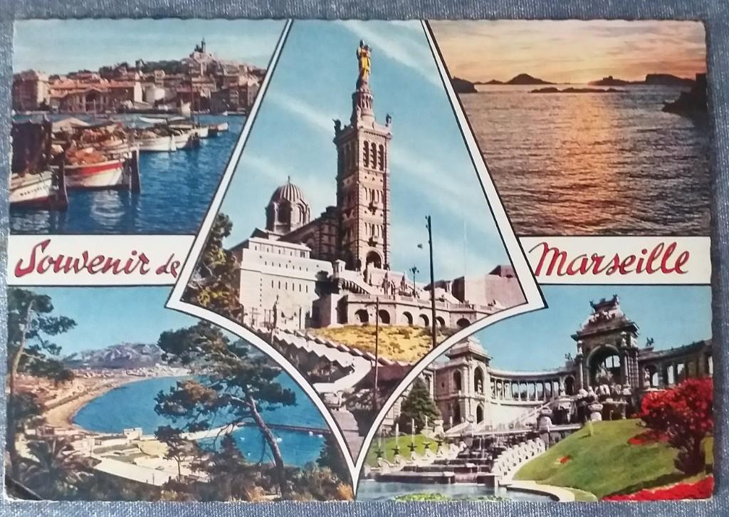 Ansichtkaart Souvenir de Marseille 1968 [5397]  [VeAnAn], Ophalen of Verzenden, 1960 tot 1980, Gelopen, Frankrijk