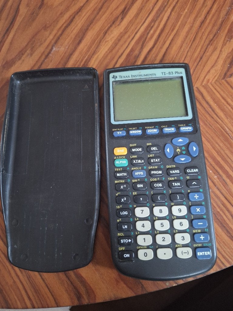Texas instruments TI-83 plus grafische rekenmachine, Diversen, Ophalen, Grafische rekenmachine, Gebruikt