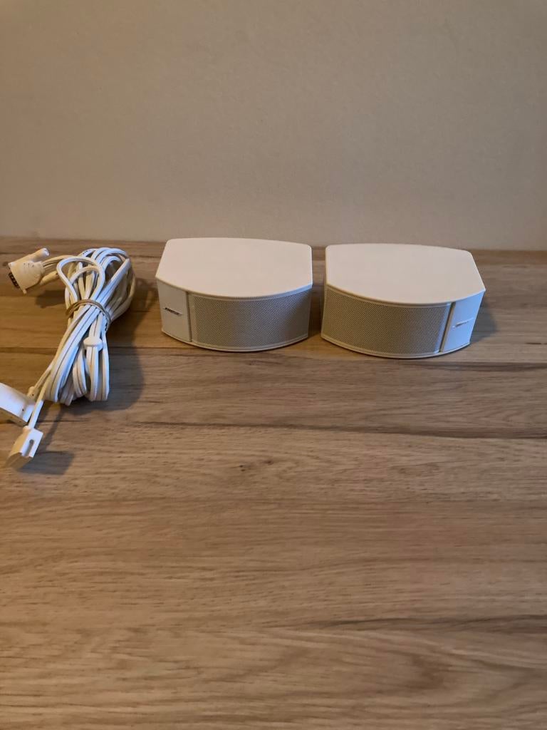 Bose gemstone es surround speakers met kabel, -, -, Ophalen of Verzenden, Zo goed als nieuw