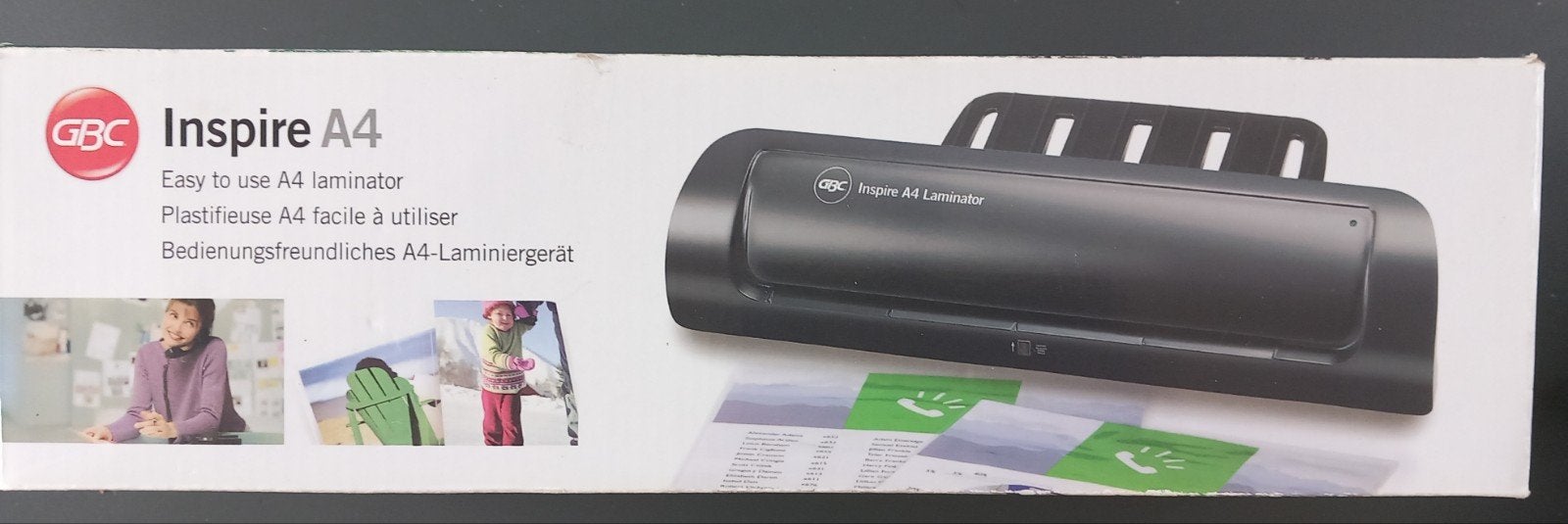 GBC Inspire A4 Laminator - Gebruiksvriendelijk, Ophalen of Verzenden, Gebruikt