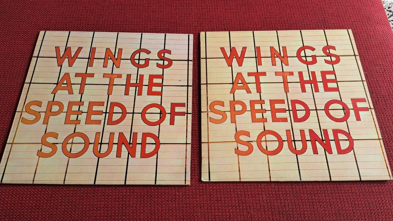 Wings Paul McCartney 2x At the speed of sound (Beatles), Ophalen of Verzenden