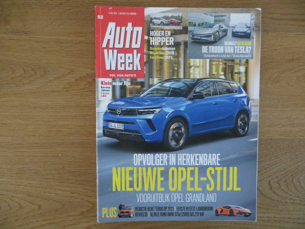 Autoweek 52 2023 Lamborghini Revuelto, Opel Grandland, EA48, Boeken, Ophalen of Verzenden, Nieuw, Opel