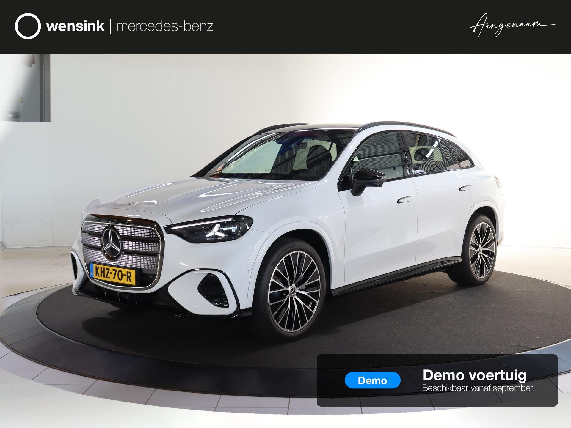 Mercedes-Benz GLC 400 4MATIC Launch Edition 94 kWh | Night |, Auto's, Automaat, Automatische klimaatregeling, Wit, Origineel Nederlands