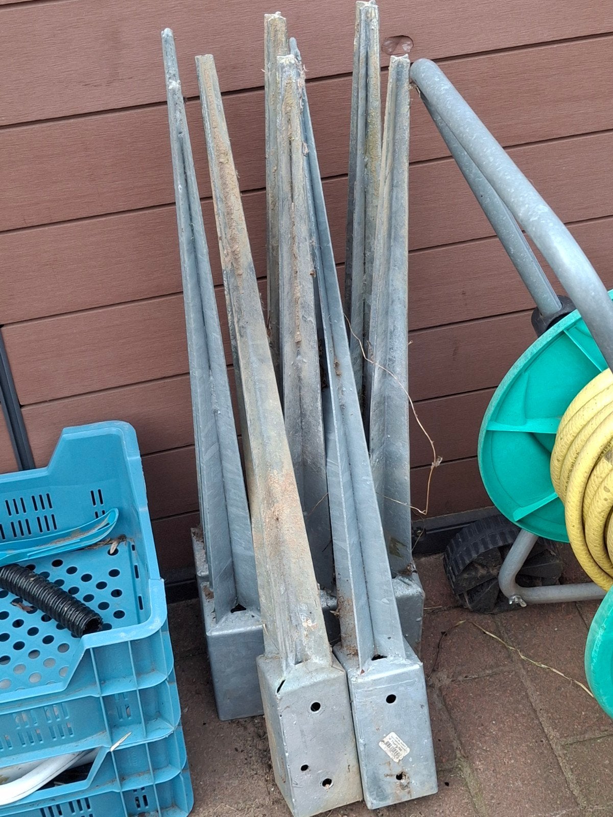 Paalhouders 8 stuks, Ophalen, Overige typen, Nieuw, 50 mm of meer