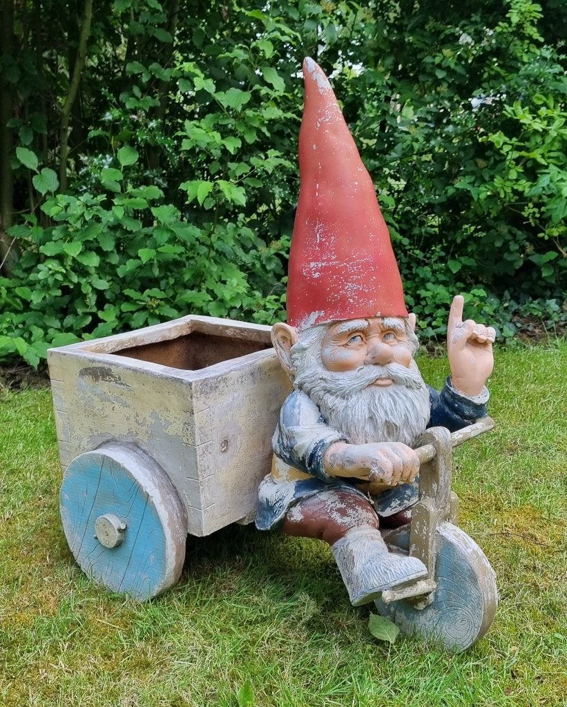 Rien Poortvliet / David de kabouter, Tuin en Terras, Ophalen, Gebruikt, Tuinkabouter