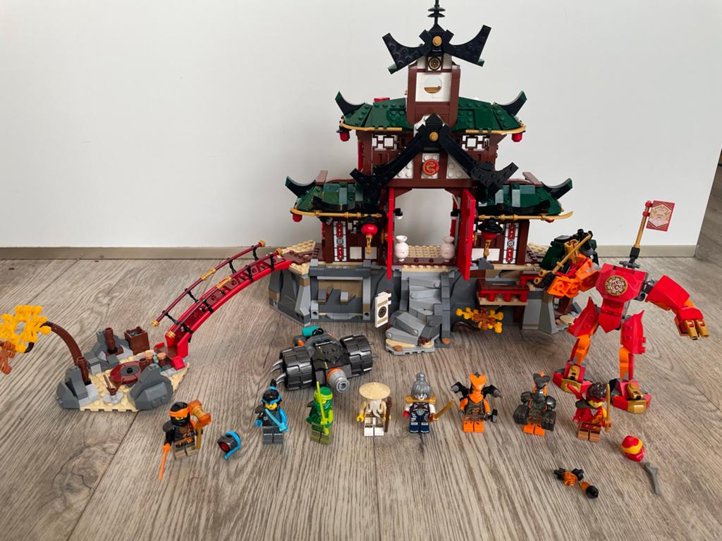 Lego Ninjago Ninjadojo tempel (71767), Ophalen of Verzenden, Zo goed als nieuw, Overige merken