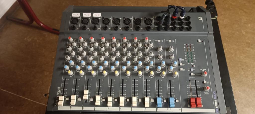 Dj of Pa rack mengpaneel, Ophalen, Gebruikt