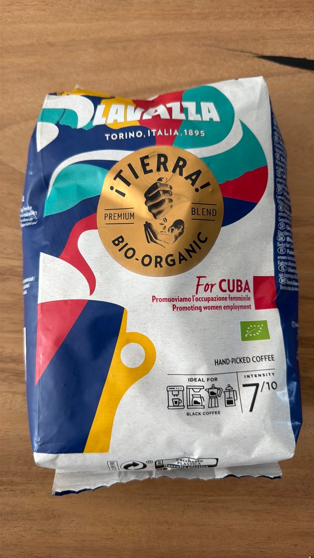 Lavazza bio koffiebonen, Ophalen of Verzenden