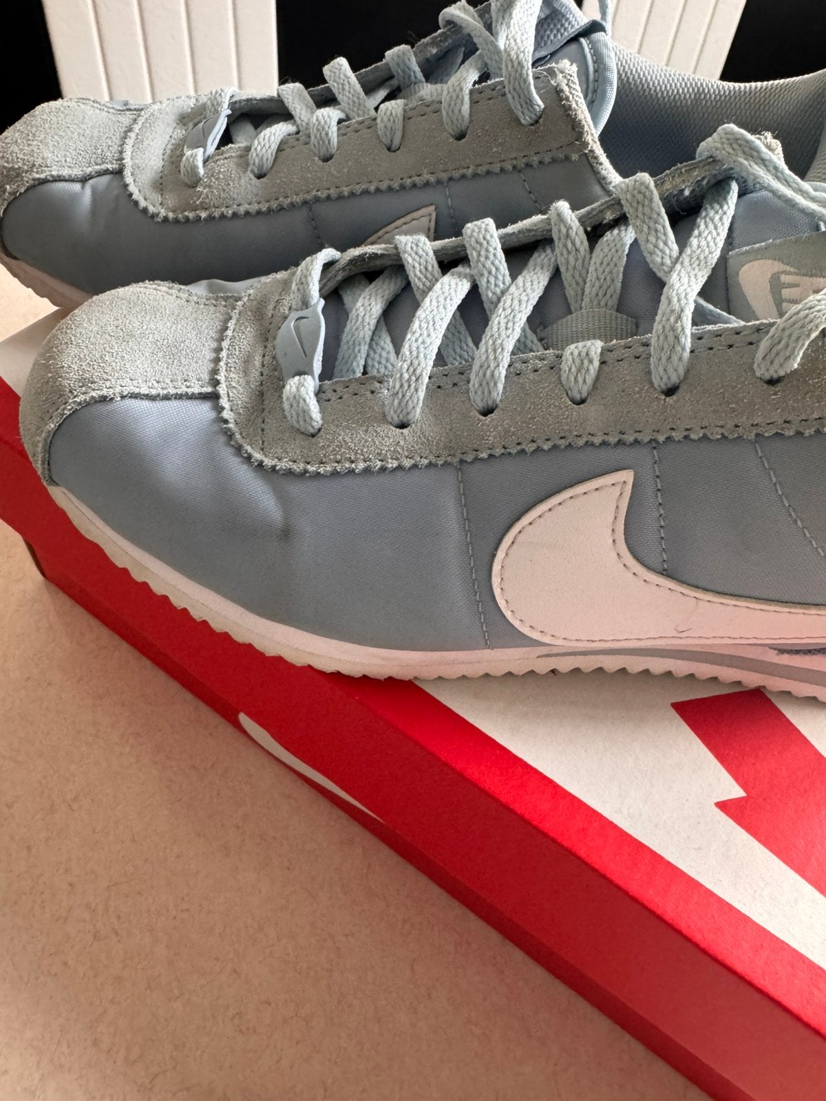 Nike Cortez maat 37,5, Ophalen of Verzenden, Zo goed als nieuw, Blauw, Sneakers of Gympen
