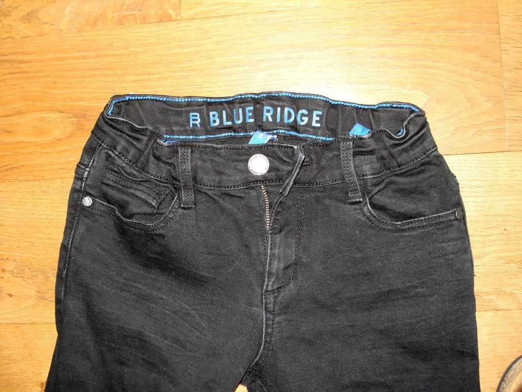 Jongens jeans met stretch zwart maat 146, Broek, Ophalen of Verzenden, Zo goed als nieuw, Blue Ridge