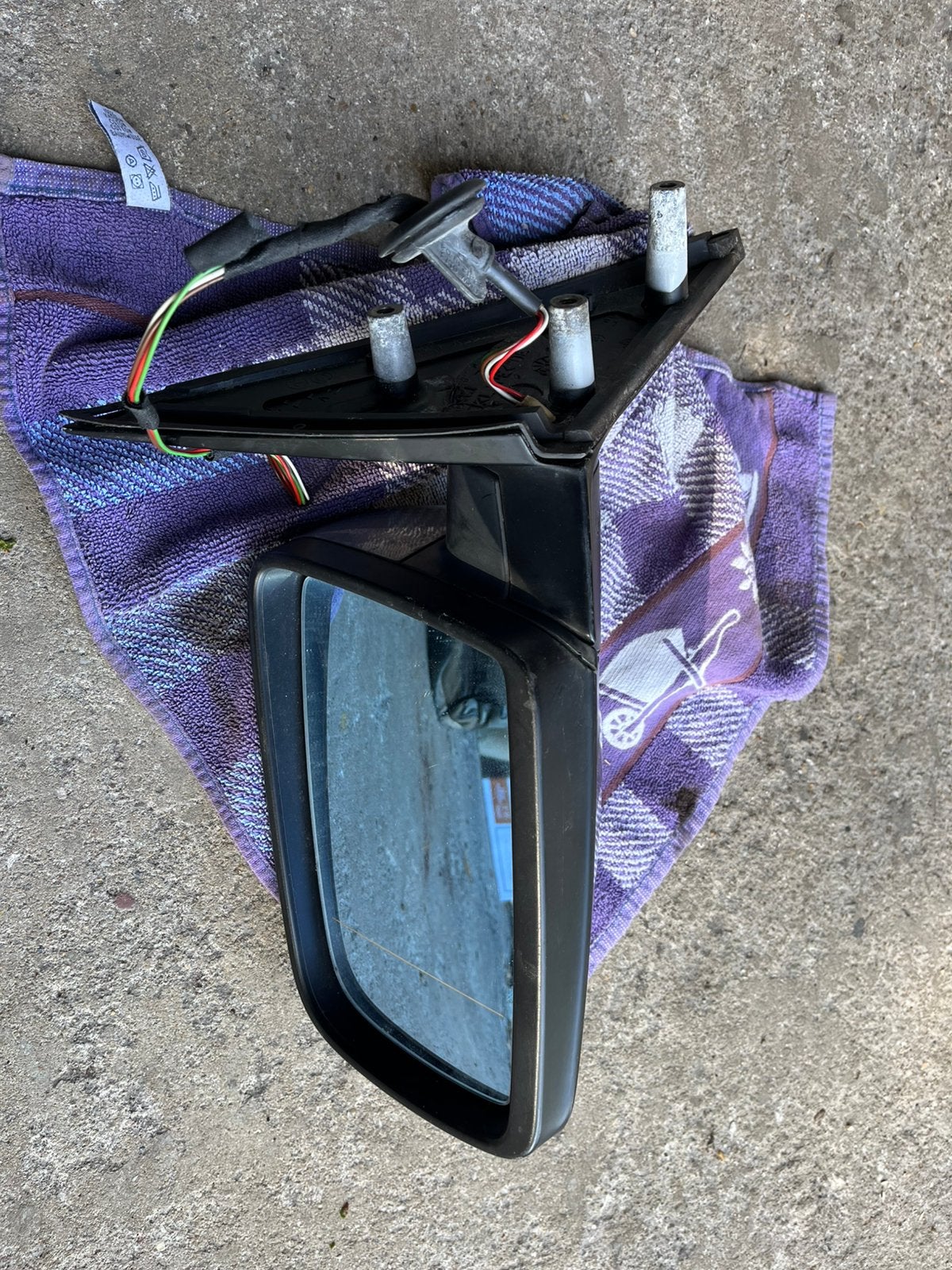 Linkerspiegel en achterklepslot Bmw E61 touring, Auto-onderdelen, Ophalen of Verzenden, BMW