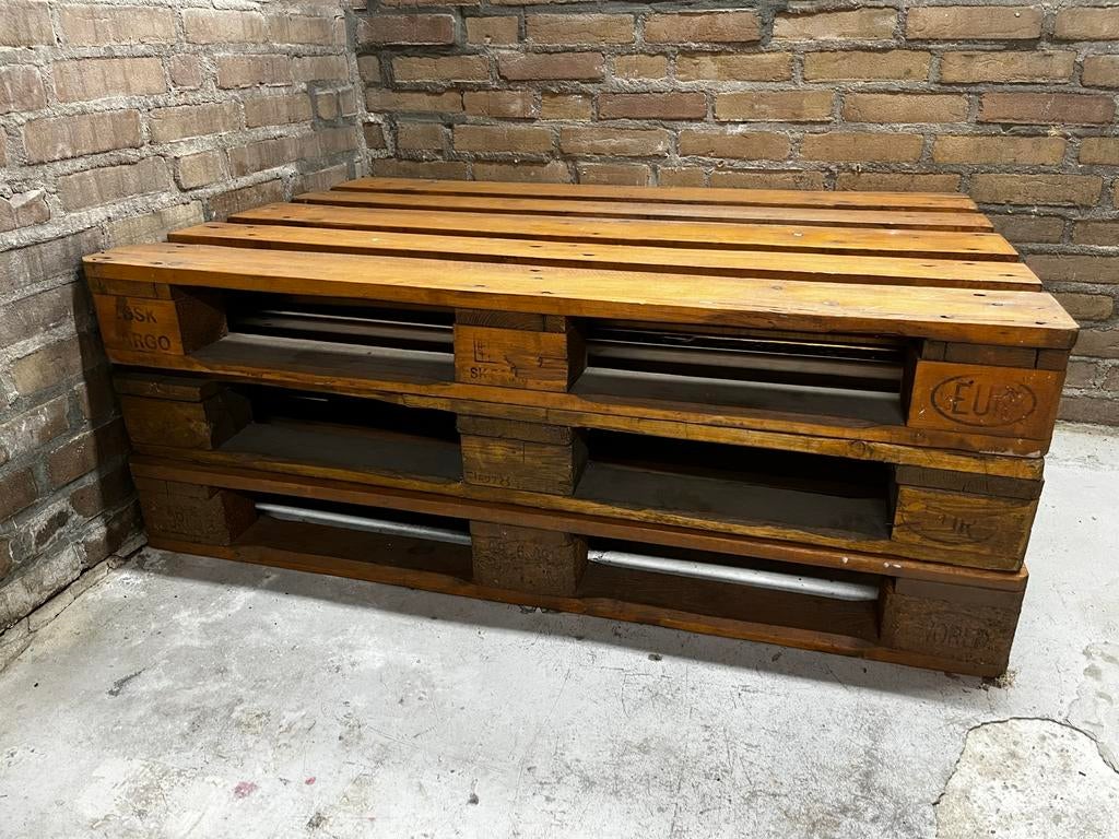 Houten Pallet Bank, Ophalen, Gebruikt