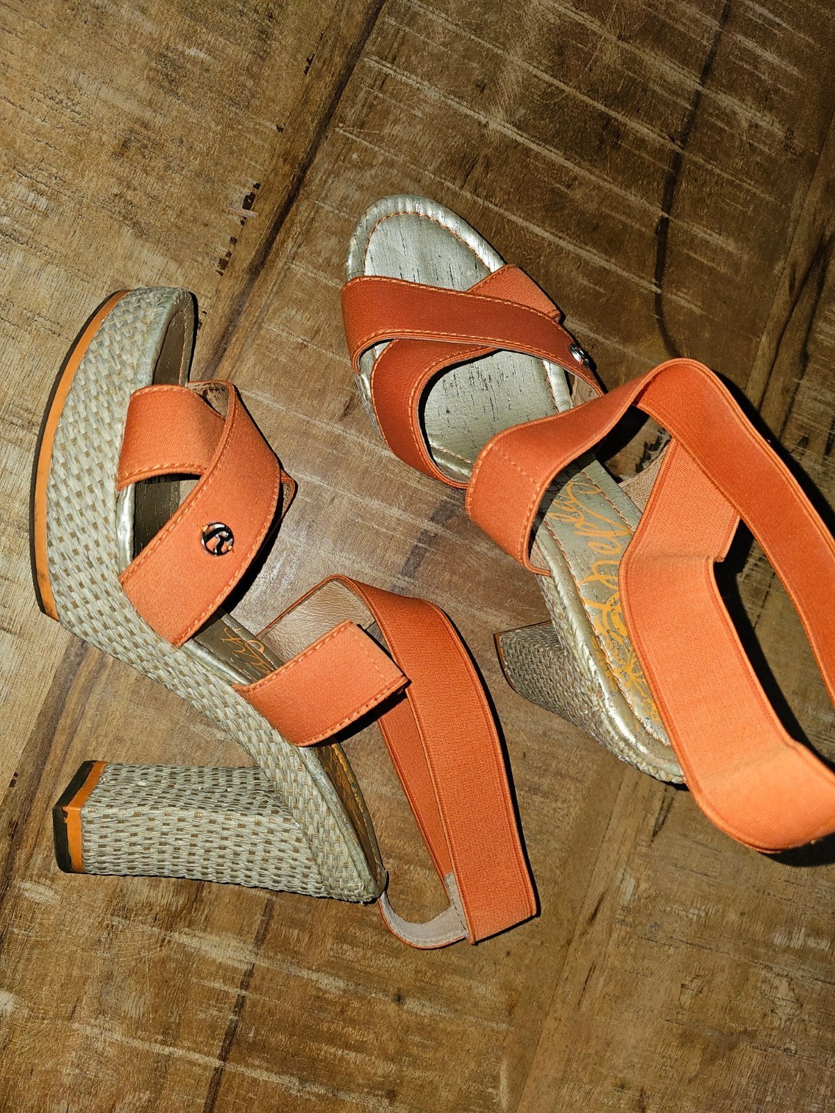 Replay Hoge Hakken Oranje Maat 41, Ophalen of Verzenden, Zo goed als nieuw, Schoenen met hoge hakken, Replay