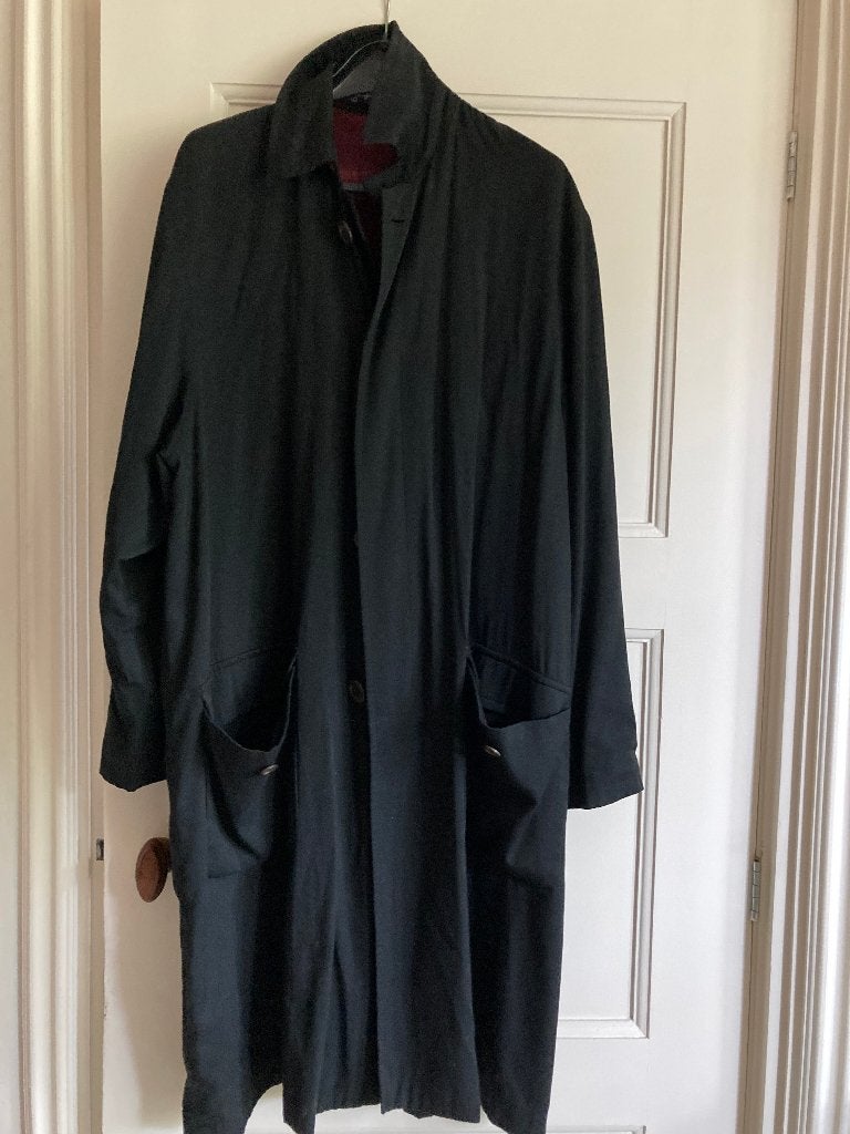 lange jas Mac en Maggie, Ophalen of Verzenden, Zo goed als nieuw, Maat 46/48 (XL) of groter, Zwart
