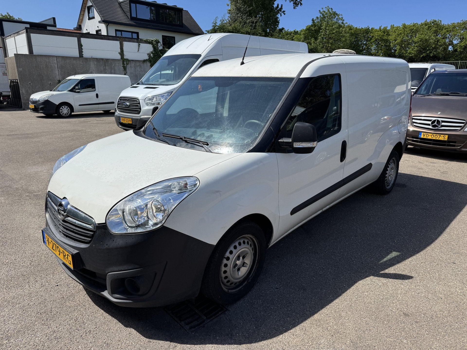 Opel Combo 1.3 CDTi maxi airco schuifdeur EURO 6 (bj 2018), Auto's, Stof, Gebruikt, 4 cilinders, Wit