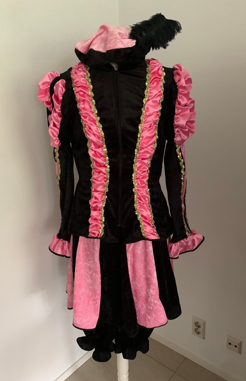 Roze damespietenpak, Ophalen of Verzenden