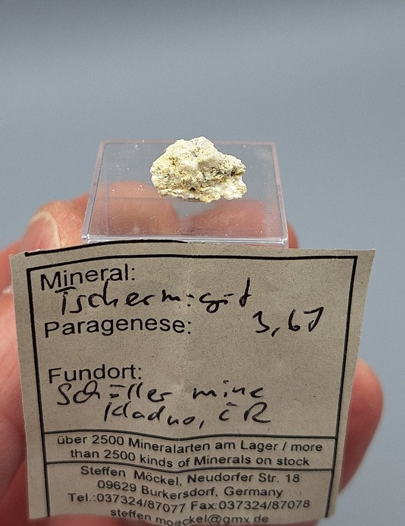 Tschermigiet - Schöller Mine, Kladno, Tsjechië, Ophalen of Verzenden, Mineraal