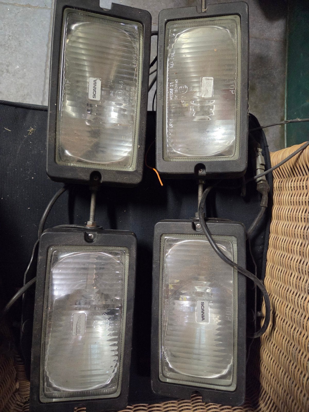 Originele Scania verstralers (4 stuks), Auto-onderdelen, Ophalen of Verzenden, Gebruikt, Overige automerken