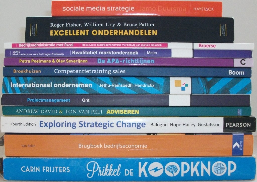 HBO *** ONDERNEMERSCHAP & RETAIL MANAGEMENT *** 8 boeken, Boeken, Ophalen of Verzenden, Zo goed als nieuw, Management, Diverse auteurs